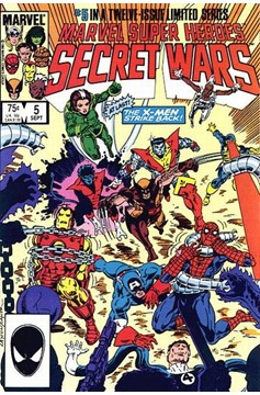 Marvel Super-Heroes Secret Wars #5 [Direct]-Fine (5.5 – 7)