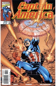 Captain America #13 [Direct Edition] - Vf+ 8.5