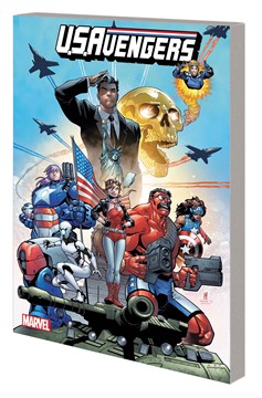 US Avengers Graphic Novel Volume 1 American Intelligence Mechanics