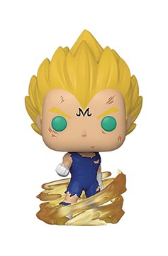 Pop TV Animation Dragon Ball Z S8 Ss Majin Vegeta Vinyl Figure