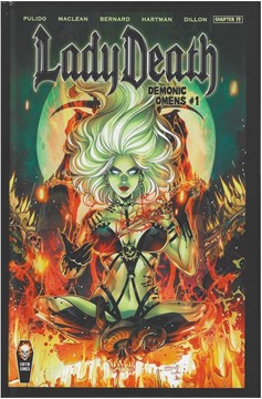 Lady Death Demonic Omen Hardcover Edition Limited 666