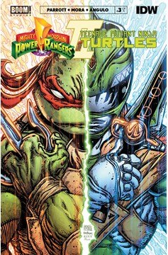 Mighty Morphin Power Rangers Teenage Mutant Ninja Turtles II #3 Cover B Eastman & Williams II (Of 5)