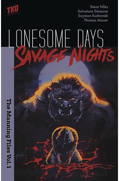 Lonesome Days Savage Nights Graphic Novel