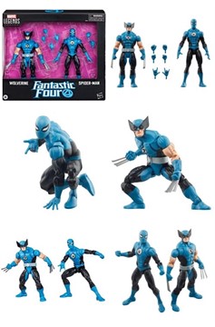 ***Pre-Order*** Marvel Legends Wolverine And Spider-Man, Fantastic Four 2-Pack