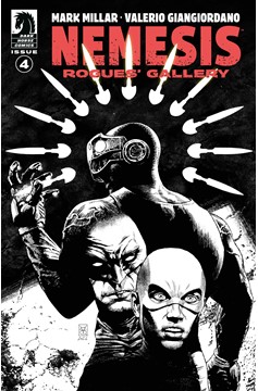 Nemesis Rogues' Gallery #4 Cover B (B&W) (Valerio Giangiordano)