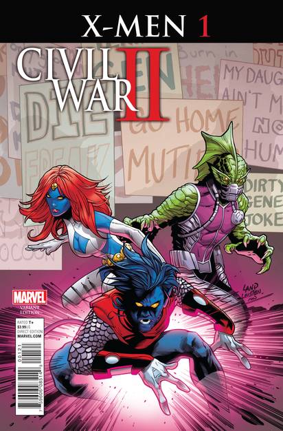 Civil War II X-Men #1 Variant