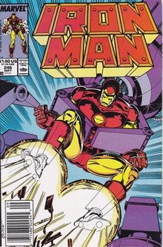 Iron Man #246 [Newsstand]