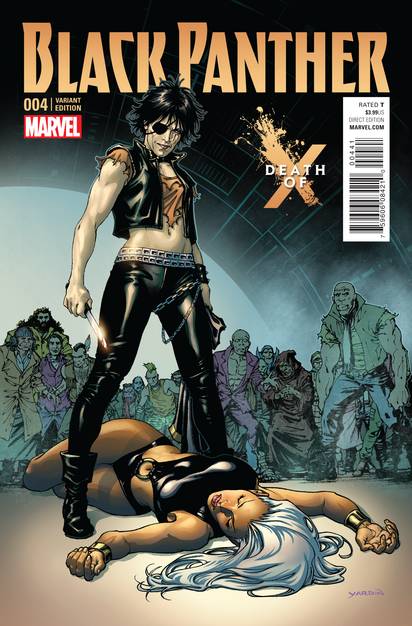 Black Panther #4 (Yardin Death of X Variant) (2016)