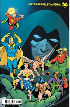 Justice Society of America #1 Cover E 1 for 50 Incentive Steve Lieber Card Stock Variant