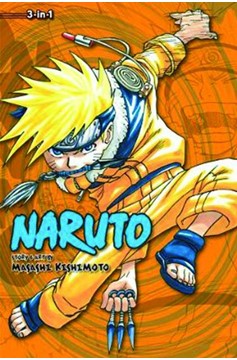 Naruto 3-In-1 Edition Manga Volume 2