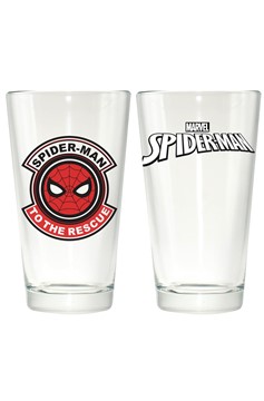 Spider-Man Clear Pint Glass