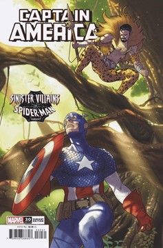 Captain America #30 Clarke Spider-Man Villains Variant (2018)