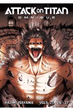 Attack on Titan Omnibus Manga Volume 9 Volume 25 - 27 (Mature)
