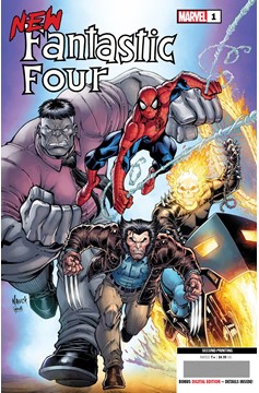 New Fantastic Four #1 2nd Printing Nauck Variant (Of 5)