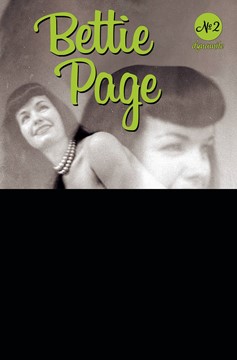 Bettie Page Alien Agenda #4 Cover J Black Bag