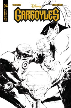 Gargoyles #4 Cover W 1 for 10 Last Call Incentive Lee Line Art (2022)