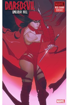 Daredevil Unleash Hell - Red Band #1 Joshua Swaby Elektra Variant [Polybagged]