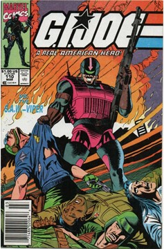 G.I. Joe, A Real American Hero #110 [Newsstand]-Fine (5.5 – 7)