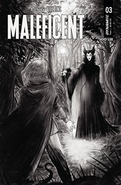 Disney Villains Maleficent #2 Cover F 1 for 10 Incentive Soo Lee Line Art