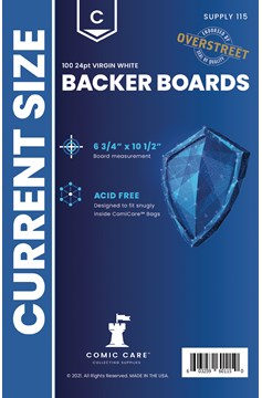 Comicare Current Boards (Pack of 100)