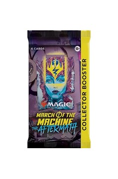 Magic The Gathering TCG: March of the Machine Aftermath Collector Booster Pack