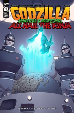Godzilla Monsters & Protectors All Hail King #1 Cover A Schoening