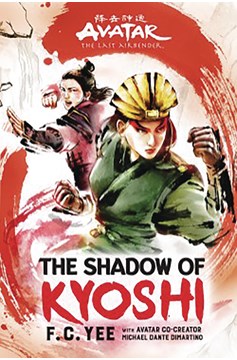Avatar Last Airbender Shadow of Kyoshi Hardcover Novel