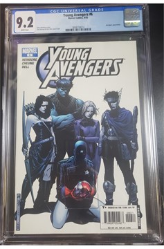 Young Avengers #6 Cgc 9.2