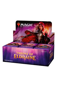 Magic the Gathering CCG Throne of Eldraine Draft Booster Display