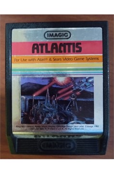 Atatri 2600 Vcs Imagic Atlantis - Cartridge Only - Pre-Owned