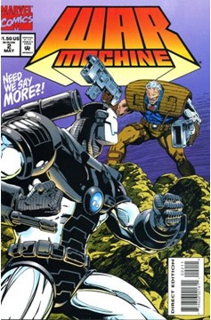 War Machine #2 [Direct Edition]-Fine (5.5 – 7)