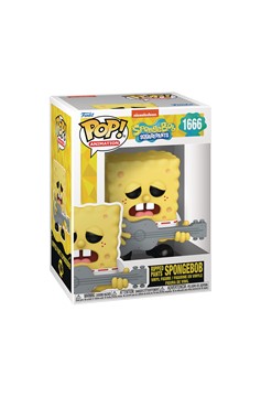 Pop TV Spongebob Squarepants 25th Spongebob with Guitar Vinyl Figure