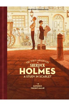 The First Adventure of Sherlock Holmes: A Study in Scarlet Hardcover
