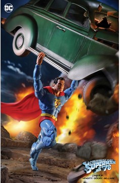 Superman '78 The Metal Curtain #1 Cover C Action Comics Superman McFarlane Toys Action Figure (Of 6)