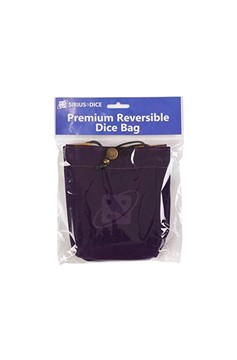 Dice Bag: Reversible Purple/Gold
