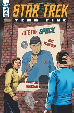 Star Trek Year Five #4 Cover A Thompson