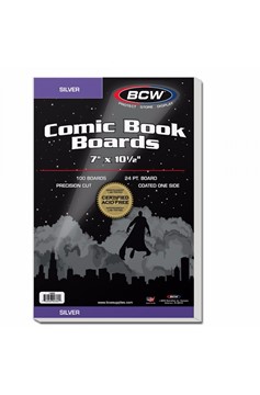 Bcw Silver Comic Boards (100 Count)
