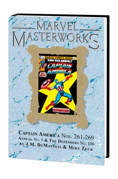 Marvel Masterworks Captain America Hardcover Volume 15 Direct Market Edition Edition 344