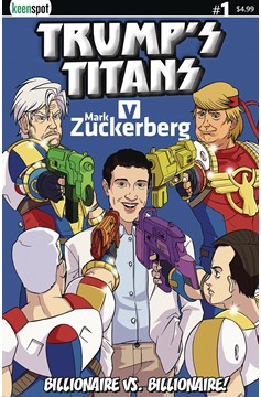 Trumps Titans Vs Mark Zuckerberg #1 Cover A Zuckerberg Outnumb