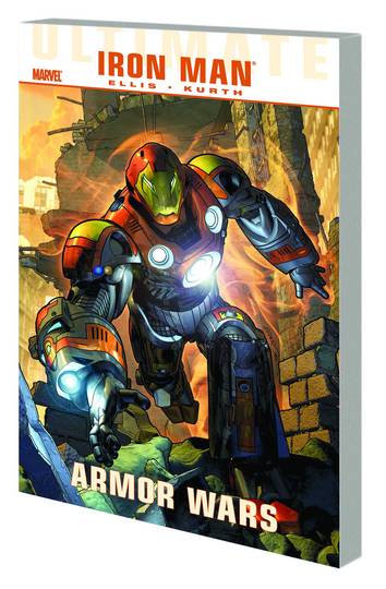 Ultimate Comics Iron Man Armor Wars Graphic Novel