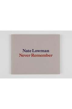 Nate Lowman (Hardcover Book)