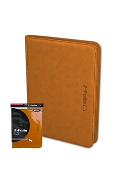 BCW Z-Folio 9-Pocket Lx Album - Orange