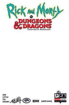 Rick and Morty Vs Dungeons & Dragons II Painscape #1 Cover C 10 Copy Inc (Mature)