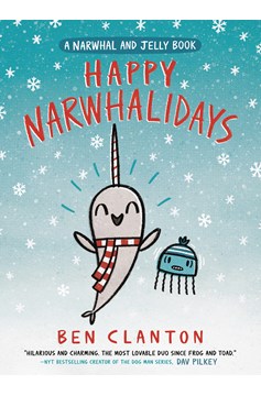 Narwhal & Jelly Hardcover Graphic Novel Volume 5 Happy Narwhalidays