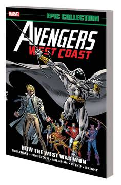 Avengers West Coast Epic Collection Graphic Novel Volume 2 Lost In Space-Time