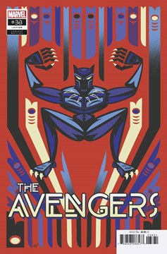 Avengers #38 Veregge Black Panther Variant (2018)