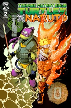 Teenage Mutant Ninja Turtles/Naruto #2 Cover A Jiménez