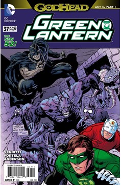 Green Lantern #37 (Godhead) (2011)
