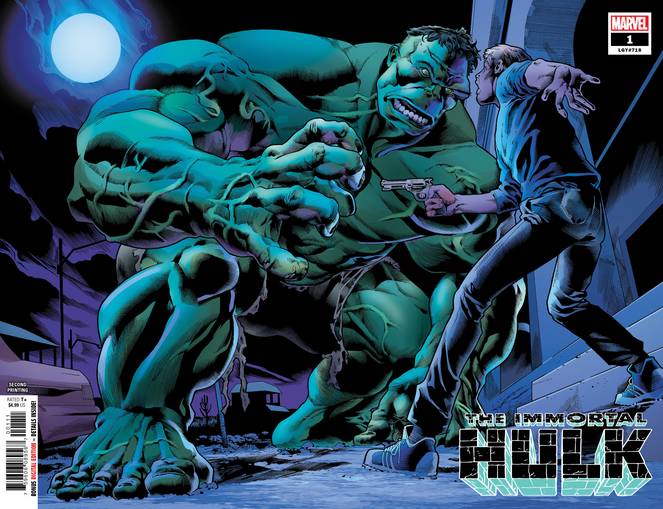 Immortal Hulk #1 2nd Printing Bennet Variant (2018)