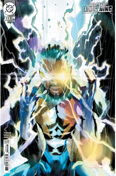 Black Lightning #4 Cover B Keron Grant Card Stock Variant